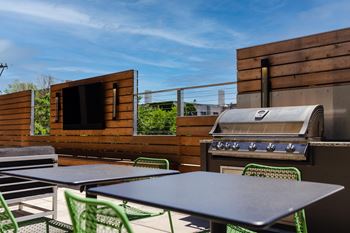 Rooftop green space